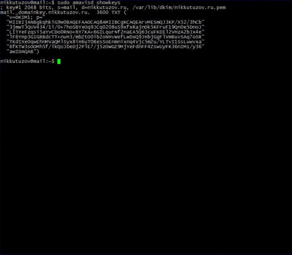 правильная DKIM правильная DKIM
